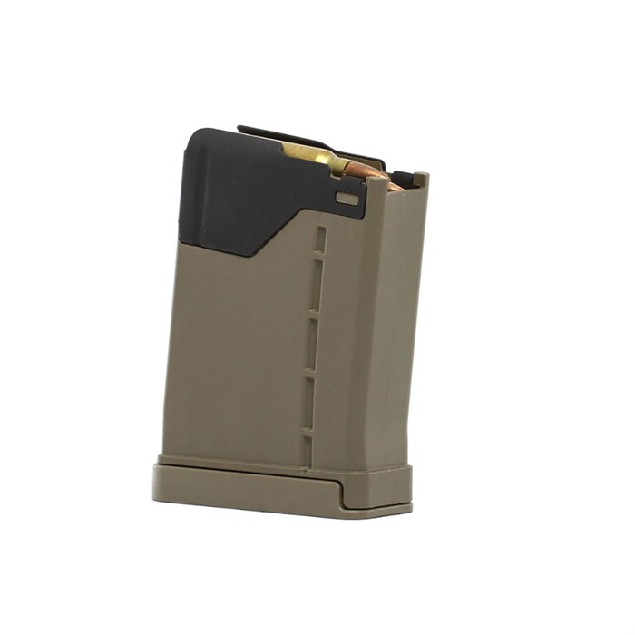 L5AWM GEN2 5/10 5.56x45 NATO LIMTED RIFLE MAGAZINE - L5AWM GEN2 5.56X45 NATO 5/10 MAGAZINE LIMITED FDE