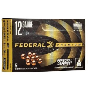 PREMIUM PERSONAL DEFENSE BUCKSHOT 12 GAUGE 2-3/4 AMMO