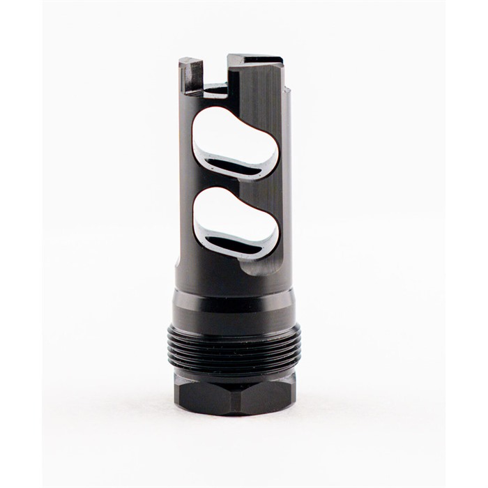 DPB MUZZLE BRAKES - DPB MUZZLE BRAKE 0.29 5/8-24 THREADS SQUARE SHOULDER BLACK