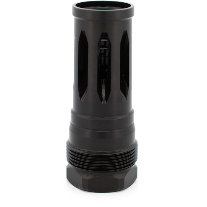 R2C FLASH HIDER - R2C FLASH HIDER 1/2-28 THREADS SQUARE SHOULDER BLACK NITRIDE