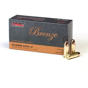 PMC BRONZE 38 SUPER +P 130 GR FMJ