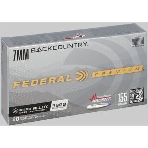 TERMIAL ASCENT 7MM BACKCOUNTRY RIFLE AMMO