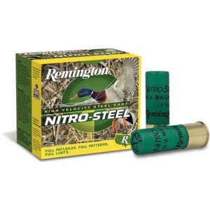 NITRO STEEL 12 GAUGE 3'' #4 SHOT SHOTGUN AMMO