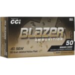 BLAZER BRASS HP 40 S&W HANDGUN AMMO