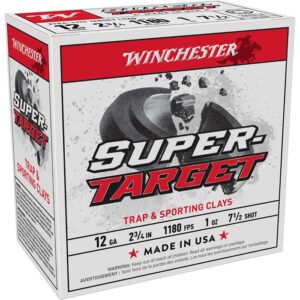 SUPER TARGET 12 GAUGE 2-3/4'' # 7.5 SHOT SHOTGUN AMMO
