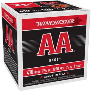 Winchester AA Target Load 410ga 2.5'' 1/2 oz. #9 25/bx