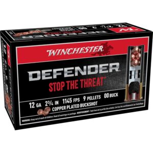 DEFENDER 12 GAUGE 2-3/4'' #00 BUCKSHOT SHOTGUN AMMO