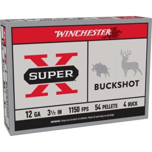 SUPER-X 12 GAUGE 3-1/2'' #4 SHOT SHOTGUN AMMO