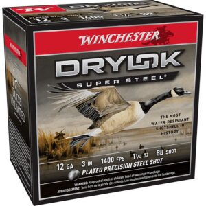 DRYLOK SUPER STEEL MAGNUM1 12 GAUGE 3'' 1-1/4oz SHOTGUN AMMO