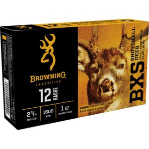 BXS SHOTSHELL DEER 12 GAUGE 2-3/4'' SABOT SLUG SHOTGUN AMMO