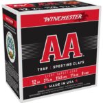 AA 12 GAUGE 2-3/4'' #8 SHOT SHOTGUN AMMO