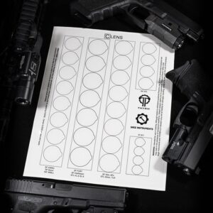 CLENS LENS PROTECTION FOR FLASHLIGHTS AND WEAPON LIGHTS