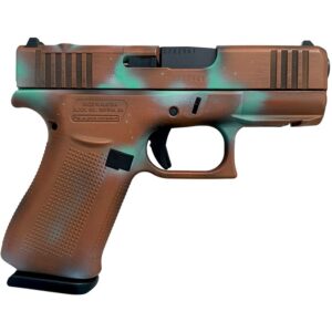 43X MOS CUSTOM 9MM COPPER PATINA SEMI-AUTO HANDGUN