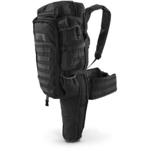 TACTICAL ASSAULT BAG WITH RIFLE HOLDER