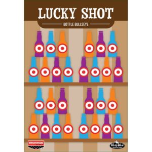 DIRTY BIRD LUCKY SHOT BOTTLES 12 X 18'' TARGET