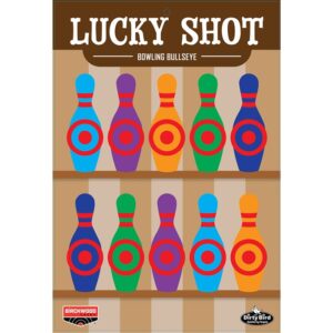 DIRTY BIRD LUCKY SHOT BOWLING PINS 12 X 18'' TARGETS