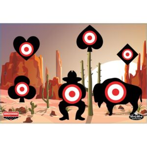 DIRTY BIRD ACES HIGH 12 X 18'' TARGETS
