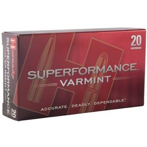 SUPERPERFORMANCE® VARMINT 223 WSSM V-MAX POLYMER TIP RIFLE AMMO