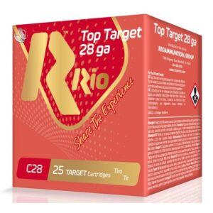 TOP TARGET 28 GAUGE 2-3/4'' #9 SHOT SHOTGUN AMMO - TOP TARGET 28 GAUGE 2-3/4'' 3/4OZ #9 SHOT 25/BOX