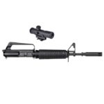 GAU-5A COMPLETE UPPER RECEIVER & 4X RETRO CARRY HANDLE SCOPE