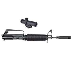 GAU-5A COMPLETE UPPER RECEIVER & 4X RETRO CARRY HANDLE SCOPE