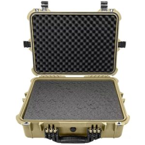 20'' LARGE HARD GEAR CASE WITH RAGAR FOAM INSERTS