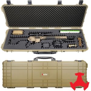48'' HARD RIFLE CASE WITH RAGAR FOAM INSERT