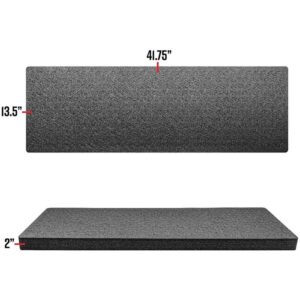 RAGAR CROSSLINKED FOAM INSERT 41.75''X13.5'' FOR HARD RIFLE CASE