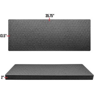 RAGAR CROSSLINKED FOAM INSERT 35.75''X13.5'' FOR HARD RIFLE CASE