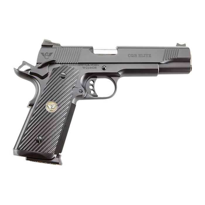 CQB 1911 ELITE FULL SIZE 45 ACP SEMI-AUTO HANDGUN - CQB 1911 ELITE FULL SIZE 45 ACP 5'' BBL (2)8RD MAG BLACK