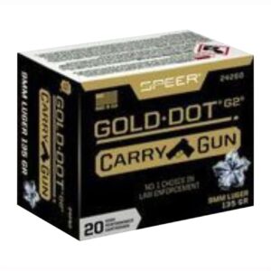 GOLD DOT CARRY GUN 9MM LUGER AMMO