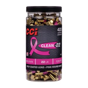 CLEAN-22 PINK 22 LONG RIFLE HV TARGET AMMO