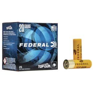 TOP GUN 20 GAUGE 2-3/4'' #7.5 SHOT SHOTGUN AMMO