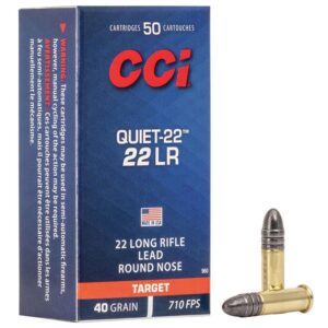 QUIET-22 22 LONG RIFLE RIMFIRE AMMO