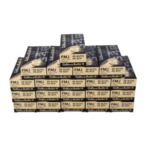 HANDGUN 45 ACP AMMO - 45 AUTO 230GR FULL METAL JACKET 1,000/CASE