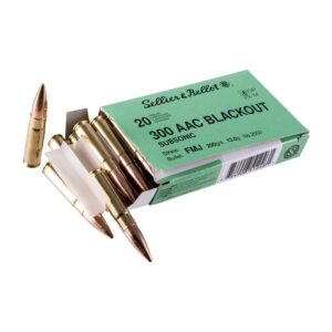 300 AAC BLACKOUT 200GR SUBSONIC FMJ AMMO - 300 AAC BLACKOUT 200GR SUBSONIC FMJ 1,000/CASE