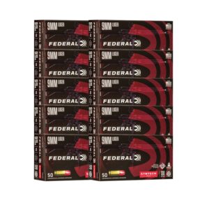 SYNTECH PCC 9MM LUGER AMMO - 9MM LUGER 130GR SYNTECH JACKET FLAT NOSE 500/CASE