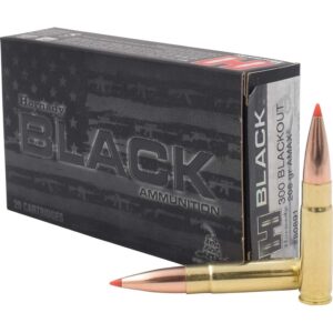 HORNADY BLACK® 300 AAC BLACKOUT A-MAX® POLYMER TIP RIFLE AMMO