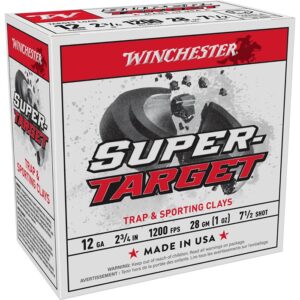 SUPER TARGET 12 GAUGE 2-3/4'' 7.5 SHOT 1200 FPS SHOTGUN AMMO