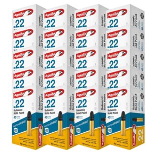 SUBSONIC LEAD SOLID POINT 22LR AMMO - 22 LONG RIFLE 40GR SUBSONIC LEAD SOLID POINT 1000/CASE