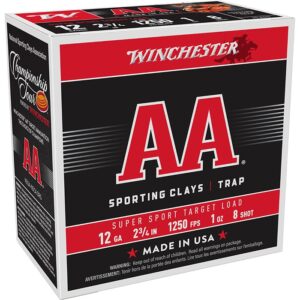 AA 12 GAUGE 2-3/4'' 1oz #8 SHOT SHOTGUN AMMO
