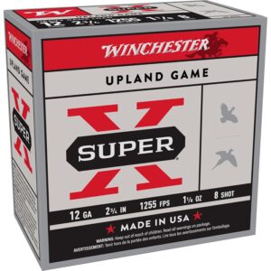 SUPER-X 12 GAUGE 2-3/4'' #8 SHOT SHOTGUN AMMO