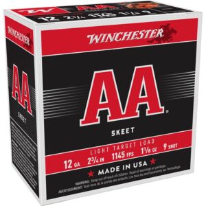 AA LIGHT 12 GAUGE 2-3/4'' #9 SHOT SHOTGUN AMMO