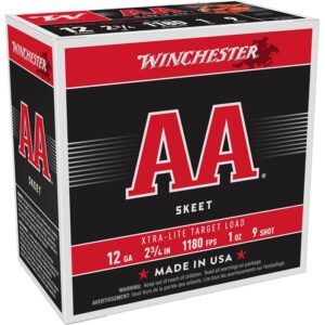 AA XTRA-LITE 12 GAUGE 2-3/4'' #9 SHOT SHOTGUN AMMO