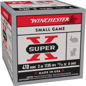 SUPER-X 410 BORE 3'' #4/6 SHOT SHOTGUN AMMO