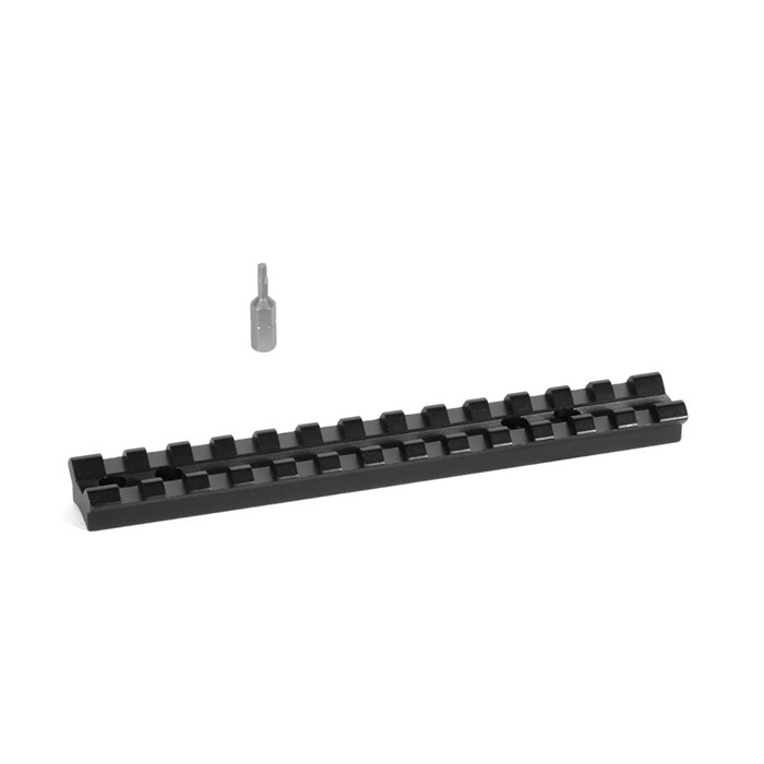 BROWNING BAR/BLR LONG ACTION SCOPE BASES - BROWNING BAR/BLR LA 1-PIECE PICATINNY BASE 20 MOA BLACK