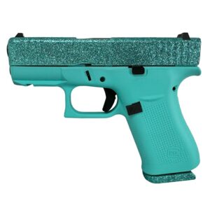 43X CUSTOM 9MM LUGER MALIBLUE SEMI-AUTO HANDGUN W/FRONT RAILS