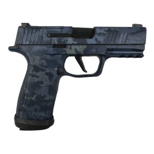P365 XMACRO TACOPS CUSTOM 9MM LUGER BLUE CAMO SEMI-AUTO HANDGUN