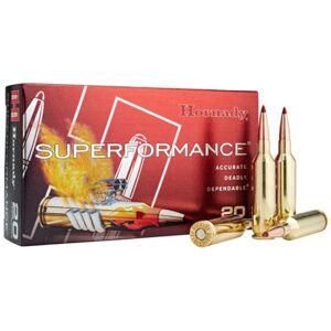 SUPERFORMANCE® 22 CREEMOOR CX® POLYMER TIPPED RIFLE AMMO