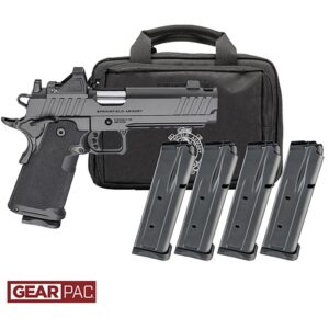 1911 DS PRODIGY AOS COMP 9MM SEMI-AUTO HANDGUN GEAR PAC W/RFX11